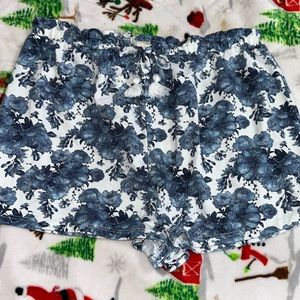 Btween Blue Floral Shorts, XS/Small, Open to Offers